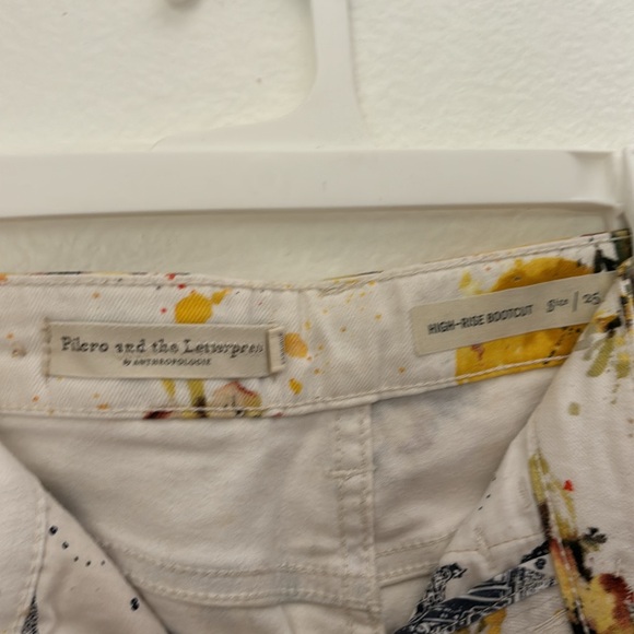 Anthropologie Pilcro Lemon Grove High-Rise Cropped Bootcut Jeans | Women's Fashi - Picture 5 of 5